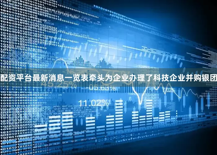 配资平台最新消息一览表牵头为企业办理了科技企业并购银团